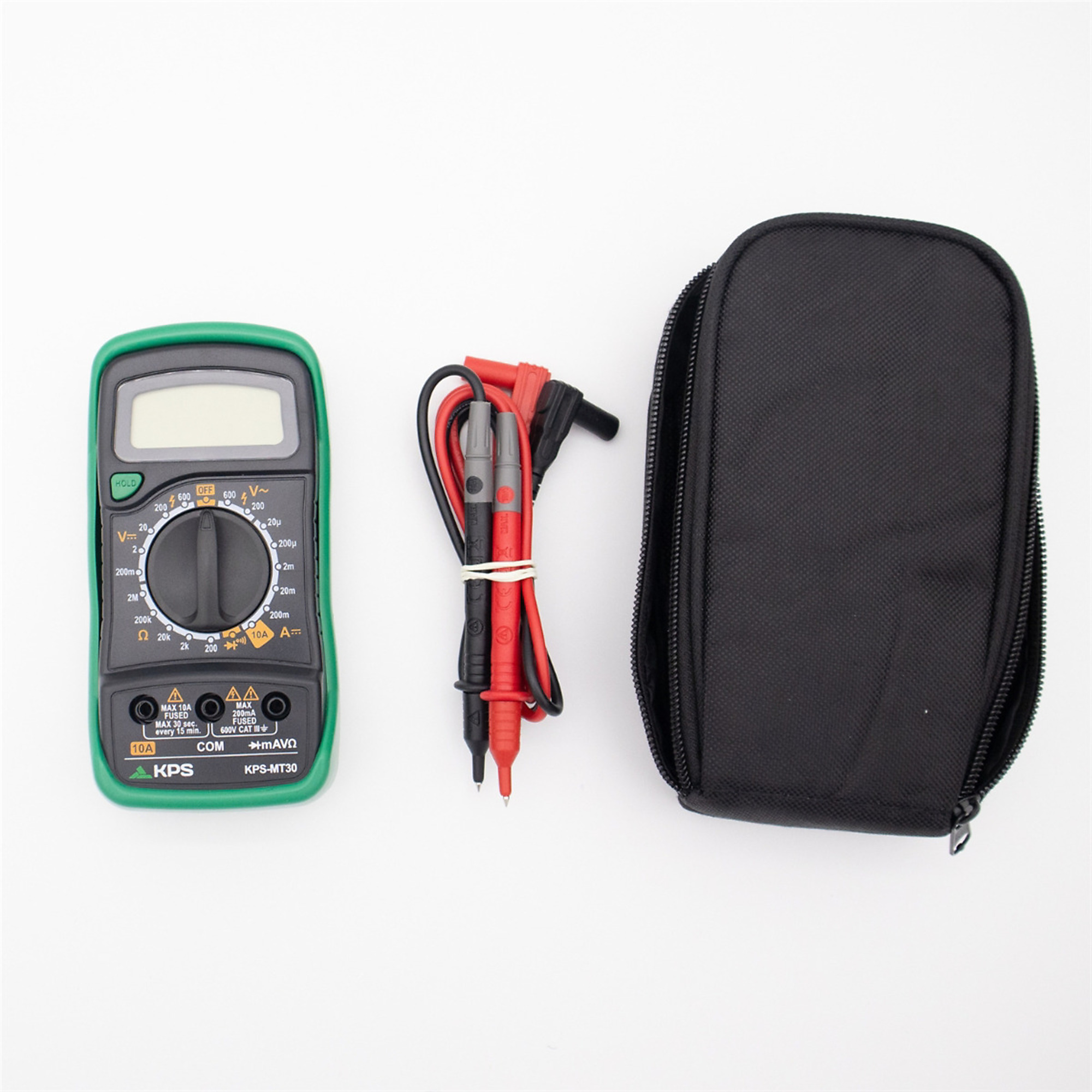 KPS by Power Probe Digital Multimeter — AC/DC Voltage, Model# KPSMT30